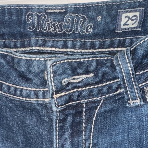 Miss Me Dark Blue Boot Cut Jeans - Picture 4 of 11